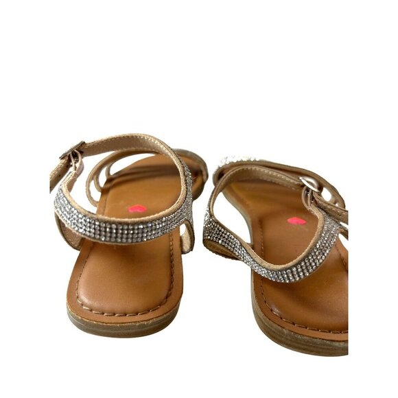 Steve Madden Girls Sandals Rhinestone Size 3 - Picture 2 of 10